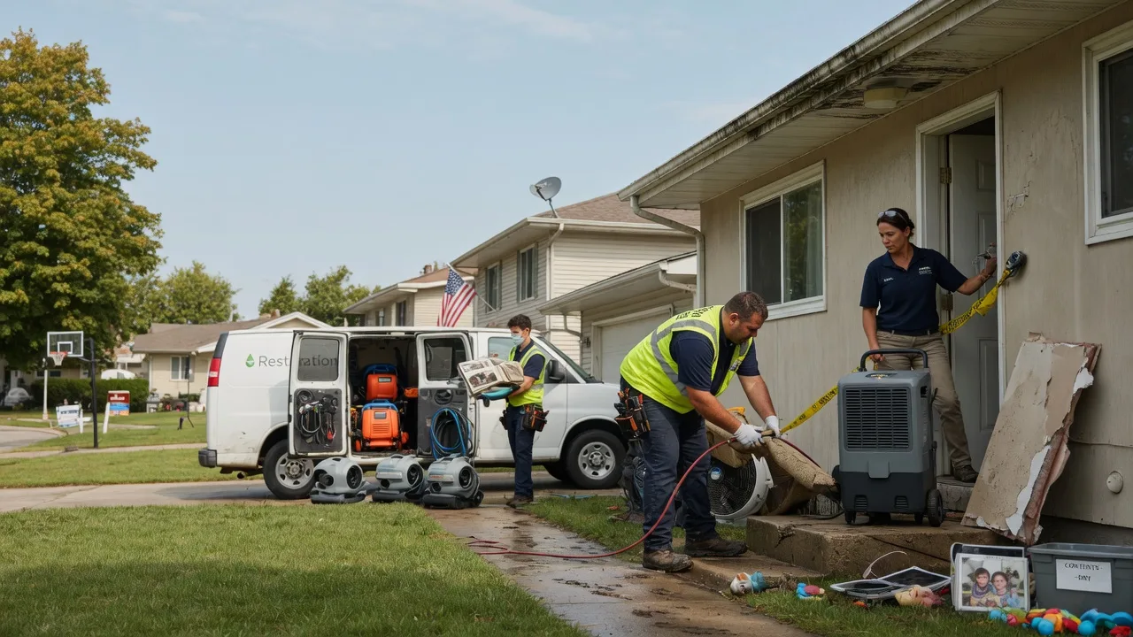 Water Damage Restoration in Tarzan, TX near me